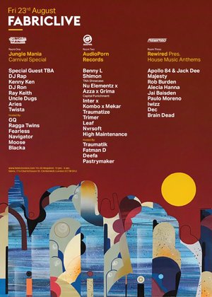 FABRICLIVE: Jungle Mania, Audioporn Records & Rewired