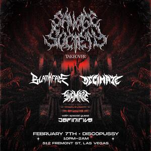 NFBN presents SAVAGE SOCIETY w/ Blankface, Decimate, Definitive photo
