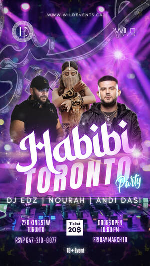 HABIBI PARTY TORONTO photo