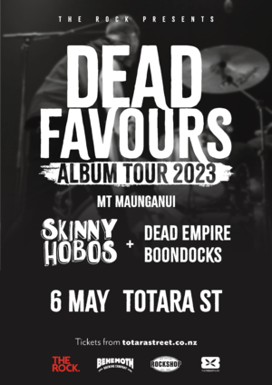 Dead Favours Album Tour 2023 - Tauranga