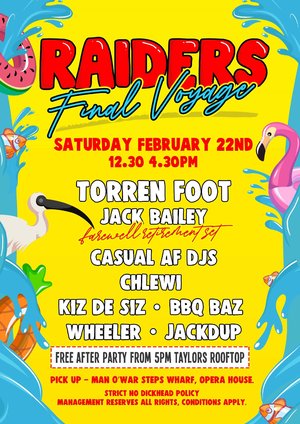 Raiders - The Final Cruise