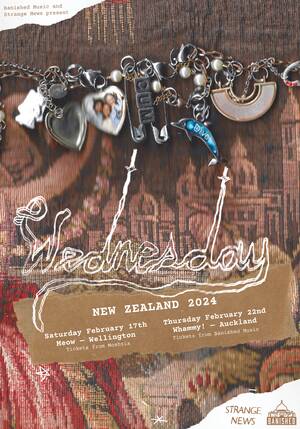 WEDNESDAY (USA) - New Zealand Tour | Wellington