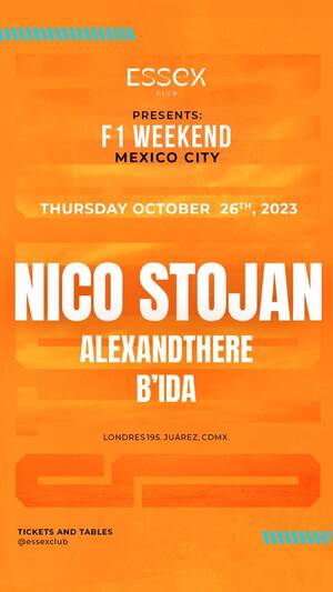F1 Weekend : Nico Stojan @ Essex photo