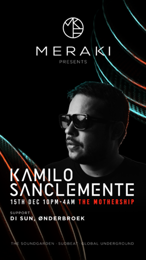 Meraki pres: Kamilo Sanclemente photo