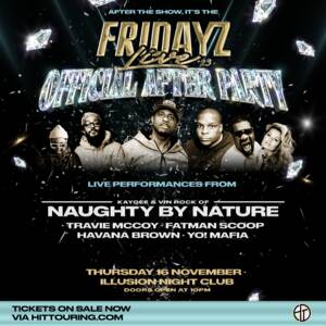 Fridayz Live Official After Party