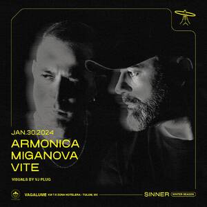 SINNER PRESENTS ARMONICA @VAGALUME photo
